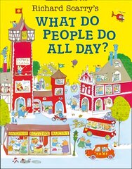 What Do People Do All Day? 50th Anniversary edition kaina ir informacija | Knygos mažiesiems | pigu.lt