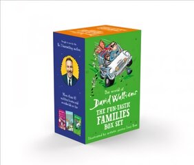 World of David Walliams: Fun-Tastic Families Box Set цена и информация | Книги для подростков и молодежи | pigu.lt