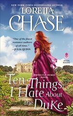 Ten Things I Hate about the Duke: A Difficult Dukes Novel цена и информация | Fantastinės, mistinės knygos | pigu.lt