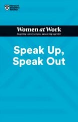Speak Up, Speak Out (HBR Women at Work Series) цена и информация | Книги по экономике | pigu.lt