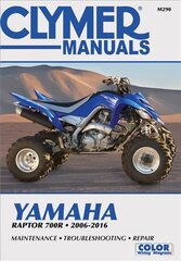 Yamaha Raptor 700R Clymer Motorcycle Repair Manual: 2006-16 2nd ed. kaina ir informacija | Kelionių vadovai, aprašymai | pigu.lt