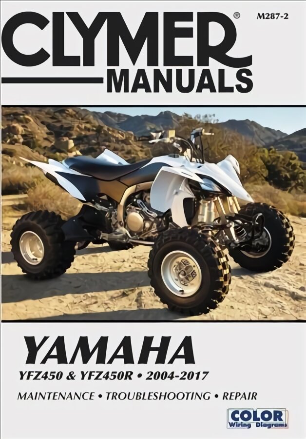 Yamaha YZF450 & YZF450R '04-'17 kaina ir informacija | Kelionių vadovai, aprašymai | pigu.lt