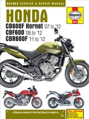 Honda CB600 Hornet, CBR600F (07-1 New edition kaina ir informacija | Kelionių vadovai, aprašymai | pigu.lt