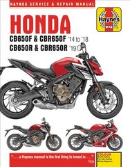 Honda CB650F & CBR650F, CB650R & CBR650R (14 - 19): 2014 to 2019 цена и информация | Путеводители, путешествия | pigu.lt