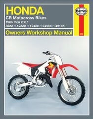 Honda CR Motocross Bikes (86-07): 1986 Thru 2007 kaina ir informacija | Kelionių vadovai, aprašymai | pigu.lt