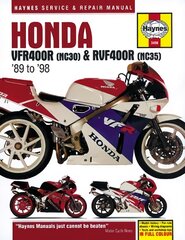 Honda VFR400 & RVF400R (89 - 98) kaina ir informacija | Kelionių vadovai, aprašymai | pigu.lt