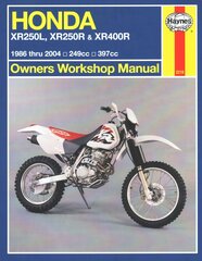 Honda XR250L, XR250R & XR400R (86 - 04) цена и информация | Путеводители, путешествия | pigu.lt