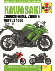 Kawasaki Z1000, Z1000SX & Versys ('10 - '16) kaina ir informacija | Kelionių vadovai, aprašymai | pigu.lt