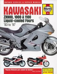 Kawasaki ZX900, 1000 & 1100 Liquid-Cooled Fours kaina ir informacija | Kelionių vadovai, aprašymai | pigu.lt