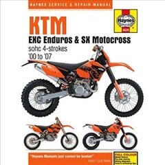 KTM EXC Enduros & SX Motocross sohc 4-strokes (00 - 07) kaina ir informacija | Kelionių vadovai, aprašymai | pigu.lt