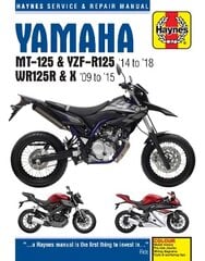 Yamaha MT-125 & YZF-R125 (14-18), WR125R/X (09-15) kaina ir informacija | Kelionių vadovai, aprašymai | pigu.lt