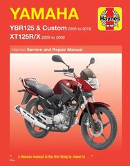 Yamaha YBR125 & XT125R/X (05-16) 3rd Revised edition kaina ir informacija | Kelionių vadovai, aprašymai | pigu.lt