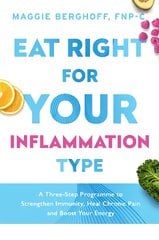 Eat Right For Your Inflammation Type цена и информация | Книги рецептов | pigu.lt