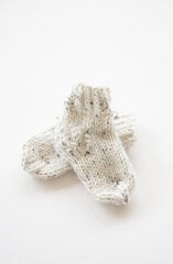 Носки из натуральной шерсти Korleja, меланж цена и информация | Колготки, носочки для новорожденных | pigu.lt