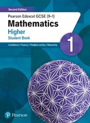 Pearson Edexcel GCSE (9-1) Mathematics Higher Student Book 1: Second Edition 2nd edition цена и информация | Книги для подростков и молодежи | pigu.lt