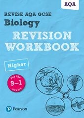 Pearson REVISE AQA GCSE (9-1) Biology Higher Revision Workbook: for home learning, 2022 and 2023 assessments and exams цена и информация | Книги для подростков  | pigu.lt