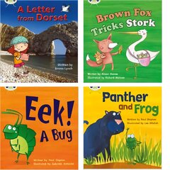 Learn to Read at Home with Bug Club Phonics: Pack 5 (Pack of 4 reading books with 3 fiction and 1 non-fiction) kaina ir informacija | Knygos paaugliams ir jaunimui | pigu.lt