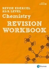 Pearson REVISE Edexcel AS/A Level Chemistry Revision Workbook: for home learning, 2022 and 2023 assessments and exams kaina ir informacija | Ekonomikos knygos | pigu.lt
