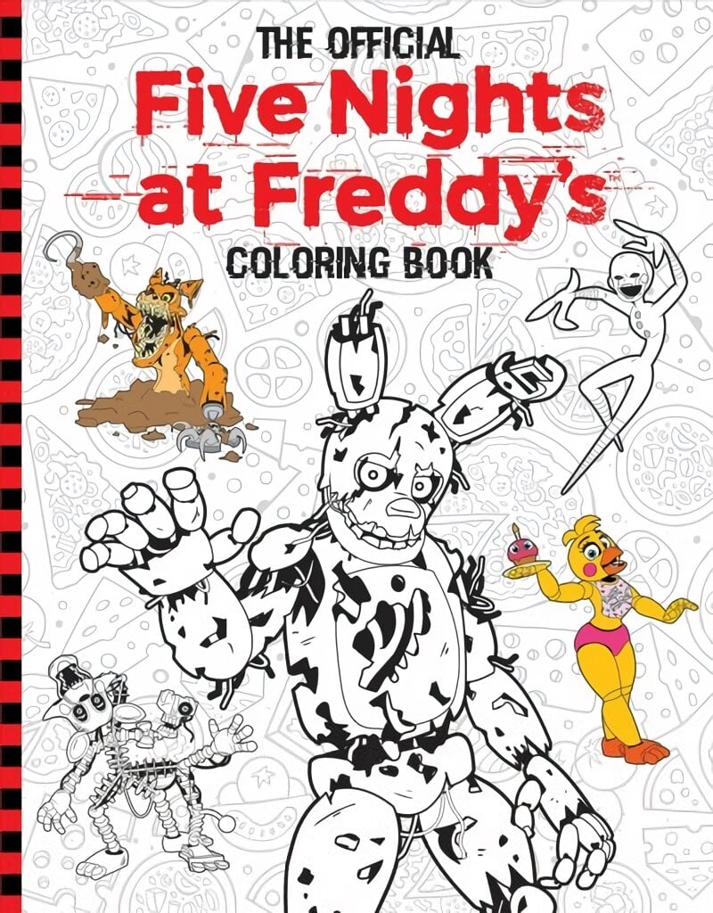 Official Five Nights at Freddy's Coloring Book kaina ir informacija | Knygos mažiesiems | pigu.lt