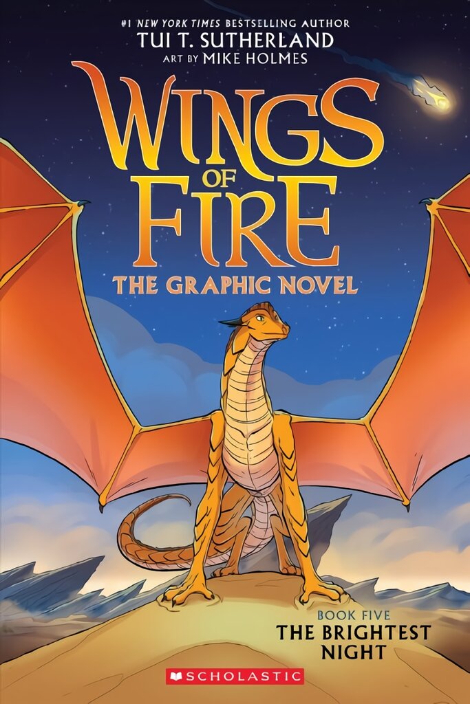 Brightest Night (Wings of Fire Graphic Novel 5 ) цена и информация | Knygos paaugliams ir jaunimui | pigu.lt