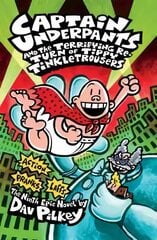 Captain Underpants and the Terrifying Return of Tippy Tinkletrousers цена и информация | Книги для подростков и молодежи | pigu.lt