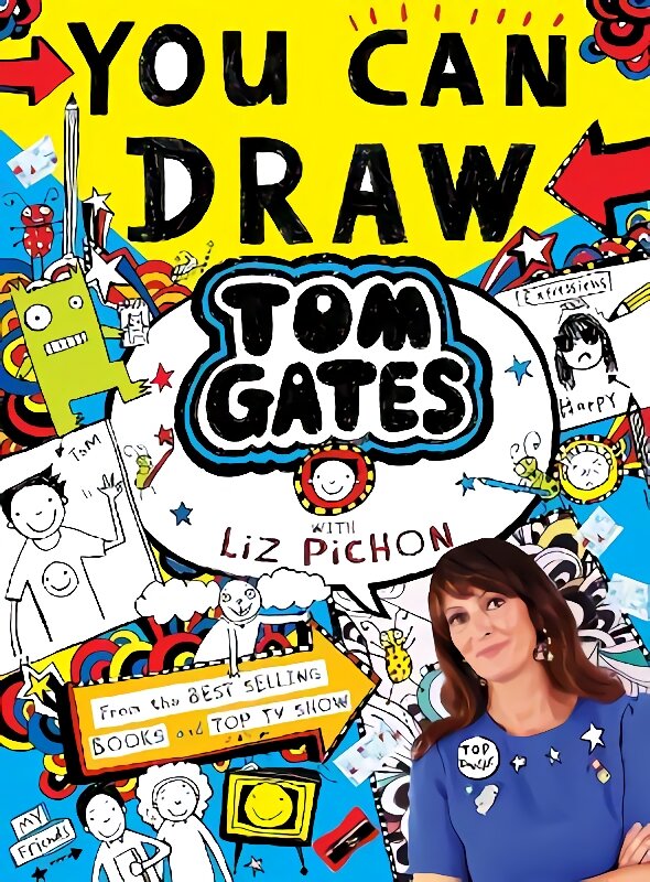 You Can Draw Tom Gates with Liz Pichon kaina ir informacija | Knygos paaugliams ir jaunimui | pigu.lt