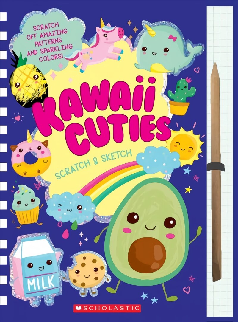 Kawaii Cuties: Scratch Magic цена | pigu.lt