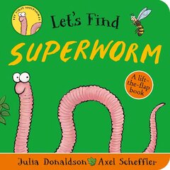 Let's Find Superworm kaina ir informacija | Knygos mažiesiems | pigu.lt