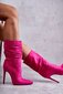 Ilgaauliai moterimsLaguna BSB21884, rožiniai kaina ir informacija | Aulinukai, ilgaauliai batai moterims | pigu.lt
