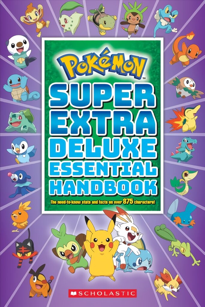 Pokemon: Super Extra Deluxe Essential Handbook kaina ir informacija | Knygos mažiesiems | pigu.lt