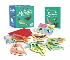 Birds: A Wooden Magnet Set kaina ir informacija | Knygos apie sveiką gyvenseną ir mitybą | pigu.lt