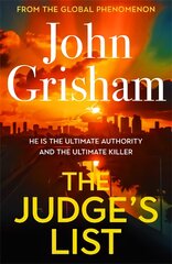 Judge's List: John Grisham's latest breathtaking bestseller цена и информация | Fantastinės, mistinės knygos | pigu.lt