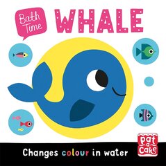 Bath Time: Whale: Changes colour in water цена и информация | Книги для малышей | pigu.lt