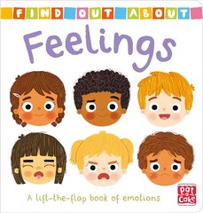 Find Out About: Feelings: A lift-the-flap board book of emotions kaina ir informacija | Knygos mažiesiems | pigu.lt