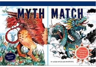 Myth Match Miniature: A Fantastical Flipbook of Extraordinary Beasts kaina ir informacija | Knygos paaugliams ir jaunimui | pigu.lt