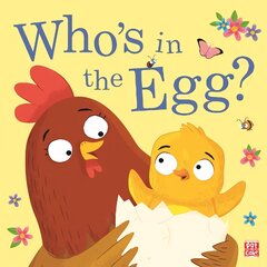 Who's in the Egg? цена и информация | Книги для малышей | pigu.lt
