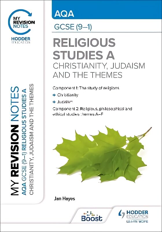 My Revision Notes: AQA GCSE (9-1) Religious Studies Specification A Christianity, Judaism and the Religious, Philosophical and Ethical Themes цена и информация | Knygos paaugliams ir jaunimui | pigu.lt