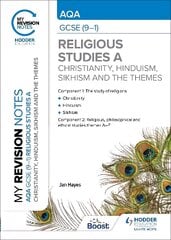 My Revision Notes: AQA GCSE (9-1) Religious Studies Specification A   Christianity, Hinduism, Sikhism and the Religious, Philosophical and Ethical   Themes цена и информация | Книги для подростков  | pigu.lt