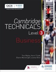 Cambridge Technicals Level 3 Business, Level 3, Business цена и информация | Книги по экономике | pigu.lt