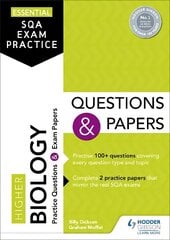 Essential SQA Exam Practice: Higher Biology Questions and Papers: From the publisher of How to Pass цена и информация | Книги для подростков  | pigu.lt