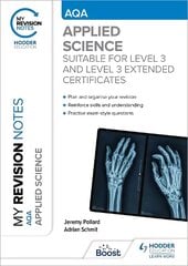 My Revision Notes: AQA Applied Science: Suitable for Level 3 and Level 3 Extended Certificates kaina ir informacija | Ekonomikos knygos | pigu.lt