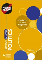 Need to Know: Edexcel A-level Politics kaina ir informacija | Socialinių mokslų knygos | pigu.lt