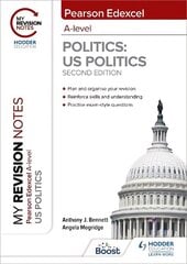 My Revision Notes: Pearson Edexcel A Level Politics: US Politics: Second Edition цена и информация | Книги для подростков  | pigu.lt