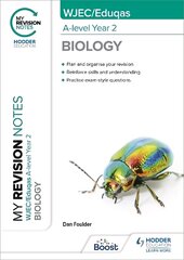 My Revision Notes: WJEC/Eduqas A-Level Year 2 Biology цена и информация | Книги для подростков и молодежи | pigu.lt