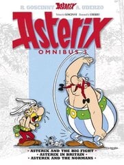 Asterix: Asterix Omnibus 3: Asterix and The Big Fight, Asterix in Britain, Asterix and The Normans, 3, Asterix and the Big Fight, Asterix in Britain, Asterix and the Normans цена и информация | Книги для подростков и молодежи | pigu.lt