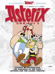 Asterix: Asterix Omnibus 6: Asterix in Switzerland, The Mansions of The Gods, Asterix and The Laurel Wreath, 6, Asterix: Omnibus 6 Asterix in Switzerland,Tthe Mansions of the Gods, Asterix & the Laurel Wreath цена и информация | Книги для подростков и молодежи | pigu.lt