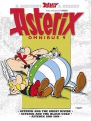 Asterix: Asterix Omnibus 9: Asterix and The Great Divide, Asterix and The Black Gold, Asterix and Son kaina ir informacija | Knygos paaugliams ir jaunimui | pigu.lt