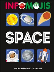 Infomojis: Space Illustrated edition цена и информация | Книги для подростков и молодежи | pigu.lt