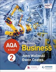 AQA A-level Business Year 2 Fourth Edition (Wolinski and Coates) цена и информация | Книги по экономике | pigu.lt