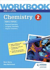 AQA A-level Chemistry Workbook 2 цена и информация | Книги для подростков и молодежи | pigu.lt